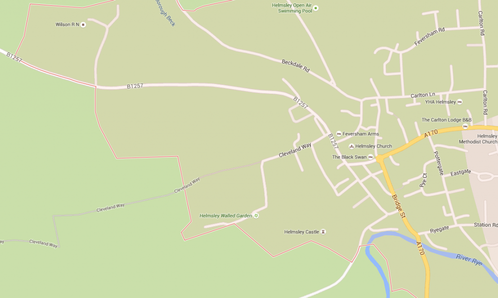 Map of Helmsley