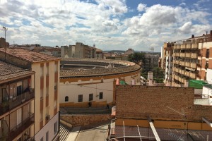 view over the bullring